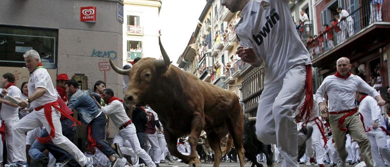 Imagen de los Sanfermines.