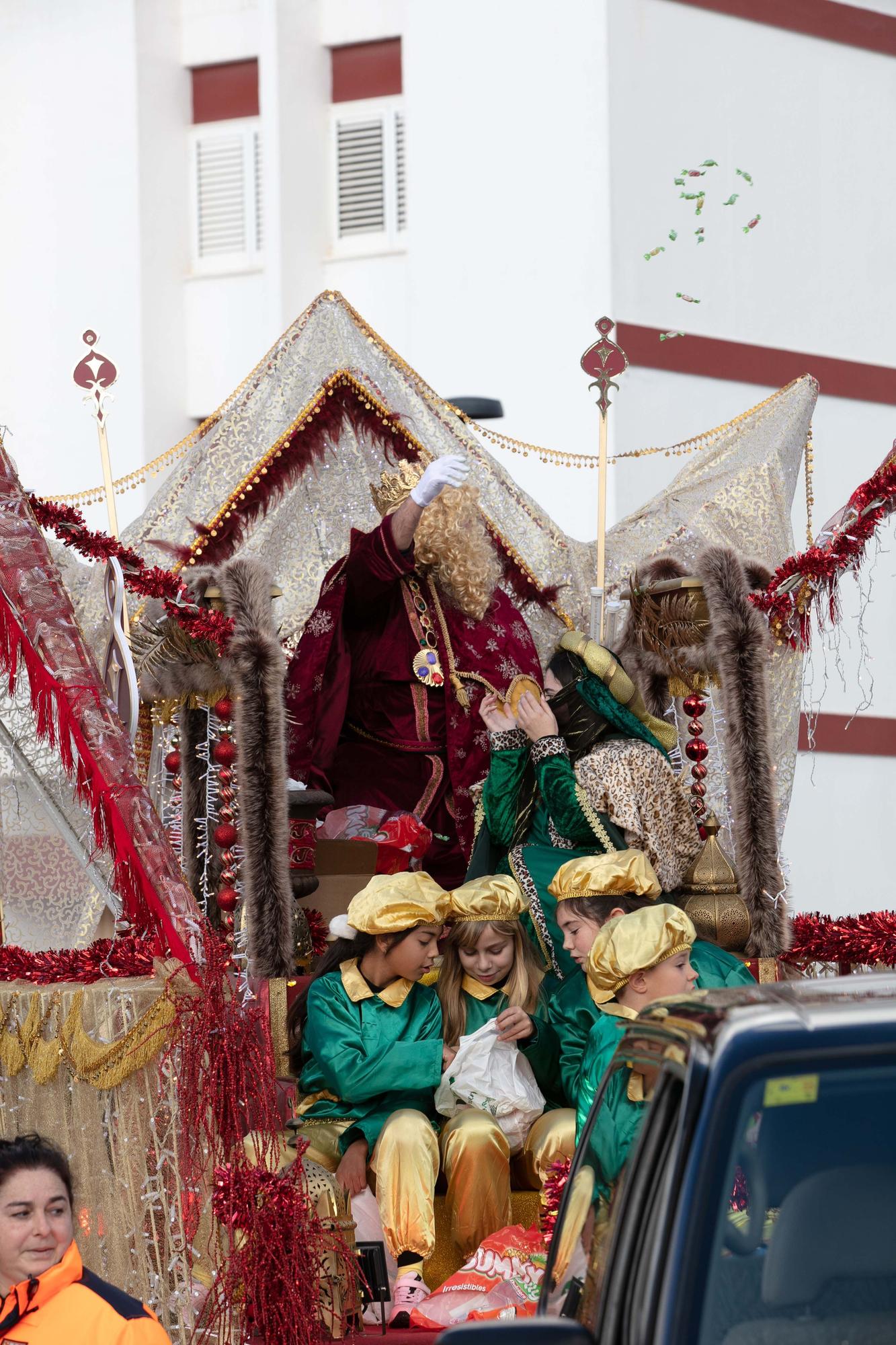 Puig d'en Valls recibe a sus majestades de Oriente