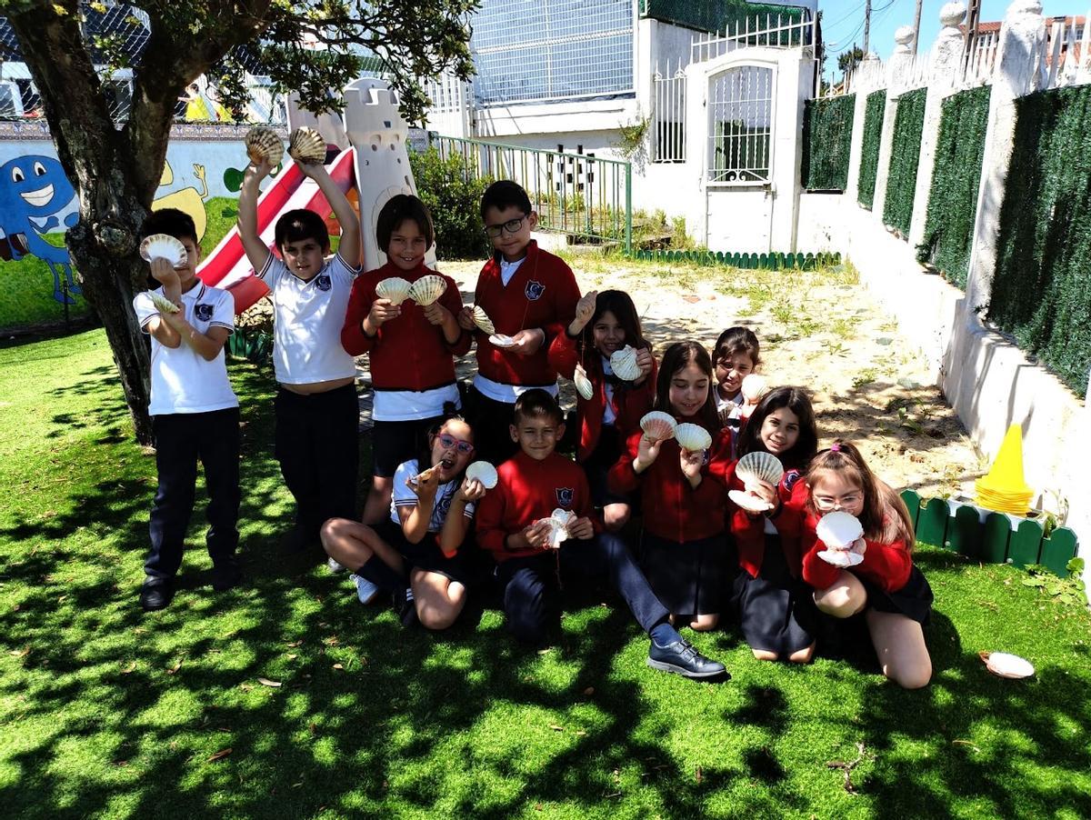 Os de 2º de EP mergulláronse no universo da vieira.