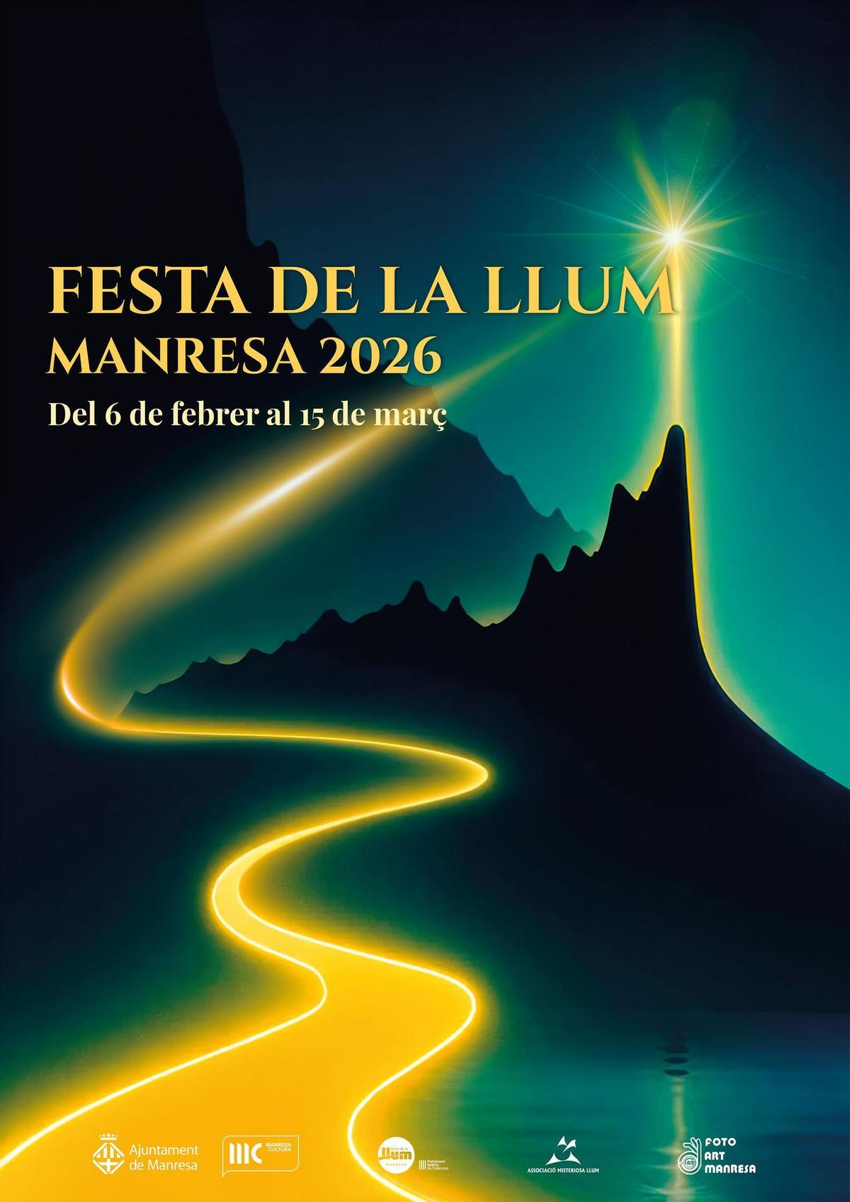 El cartell de la Festa de la Llum, de Clàudia del Paso Martínez