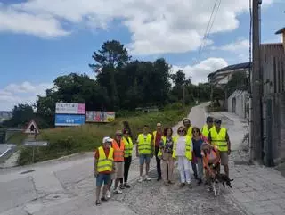 Caminata reivindicativa por la AC-542: «La mejora no puede diseñarse desde un despacho»