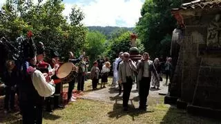 Bueu celebra la Romaría da Ascensión en la capilla de Santos Reis