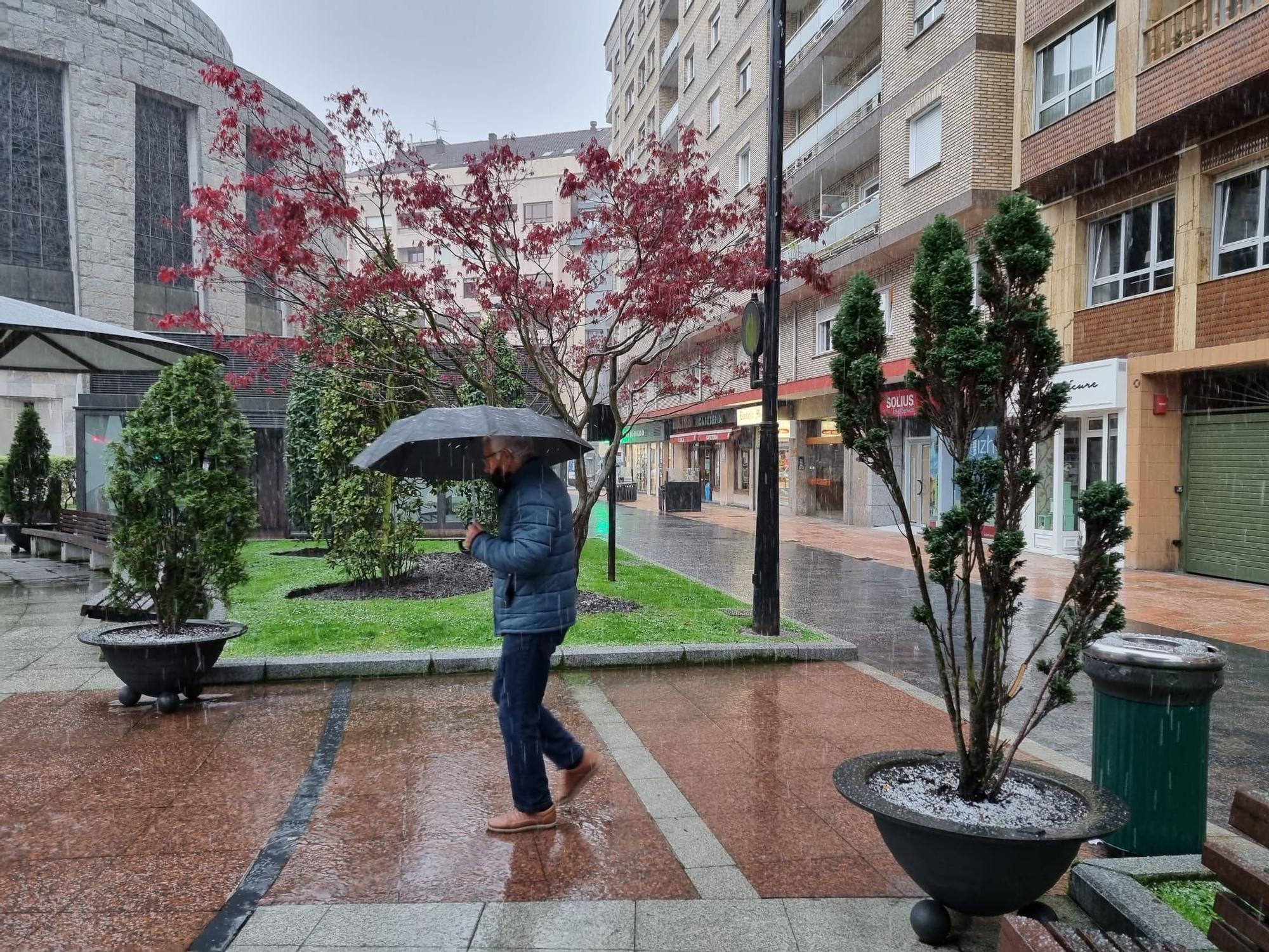 EN IMÁGENES: Asturias se enfrenta a un temporal de frío y nieve en abril