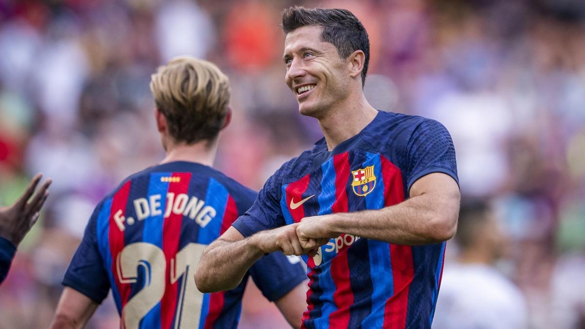 Lewandowski regresa al Camp Nou