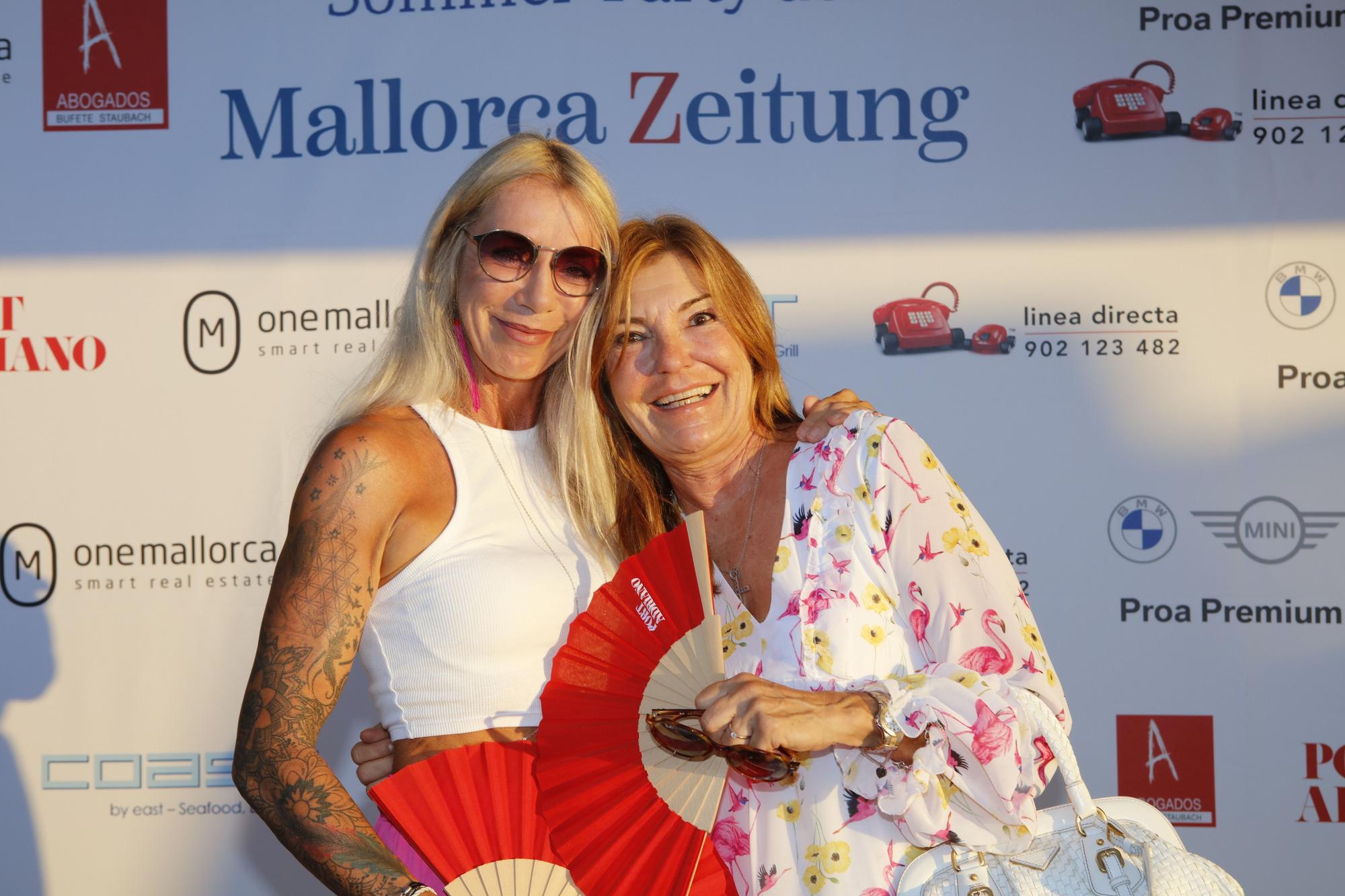 Sommerparty der Mallorca Zeitung - die Fotowand mit unseren Gästen