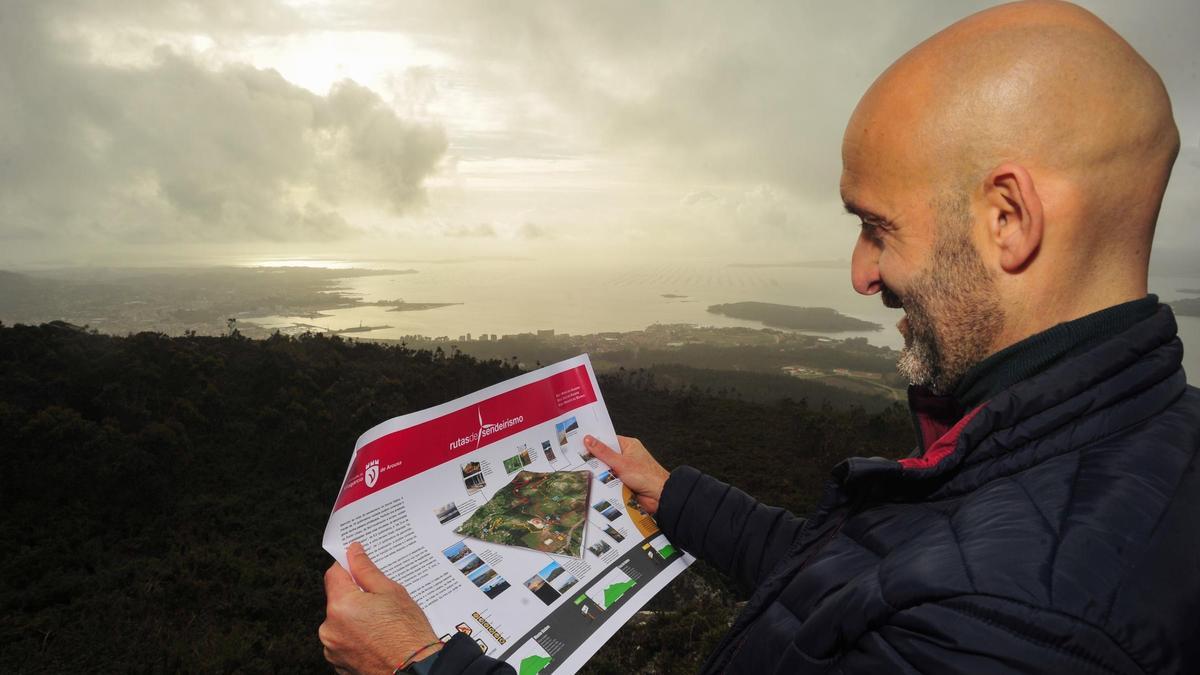 Habrá cuatro rutas principales de senderismo por el monte Xiabre.