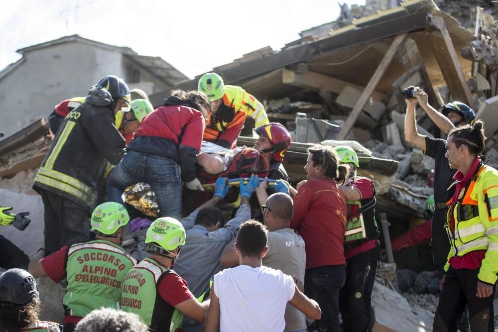 Terremoto en el centro de Italia