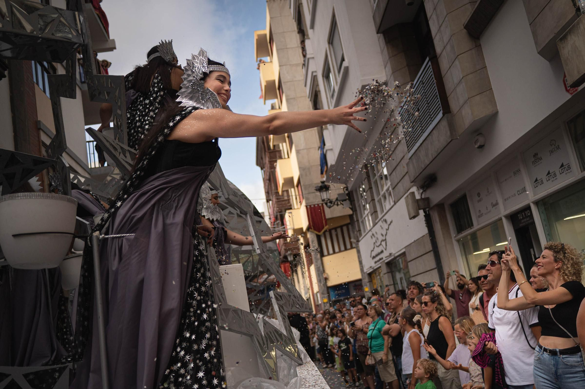 Batalla de flores de la Bajada de La Palma