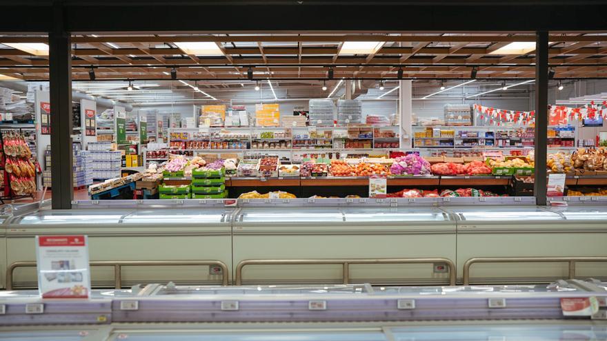 L'interior del Gros Mercat de Girona, on Transgourmet Ibérica ha invertit 2,2 MEUR per reformar-lo.