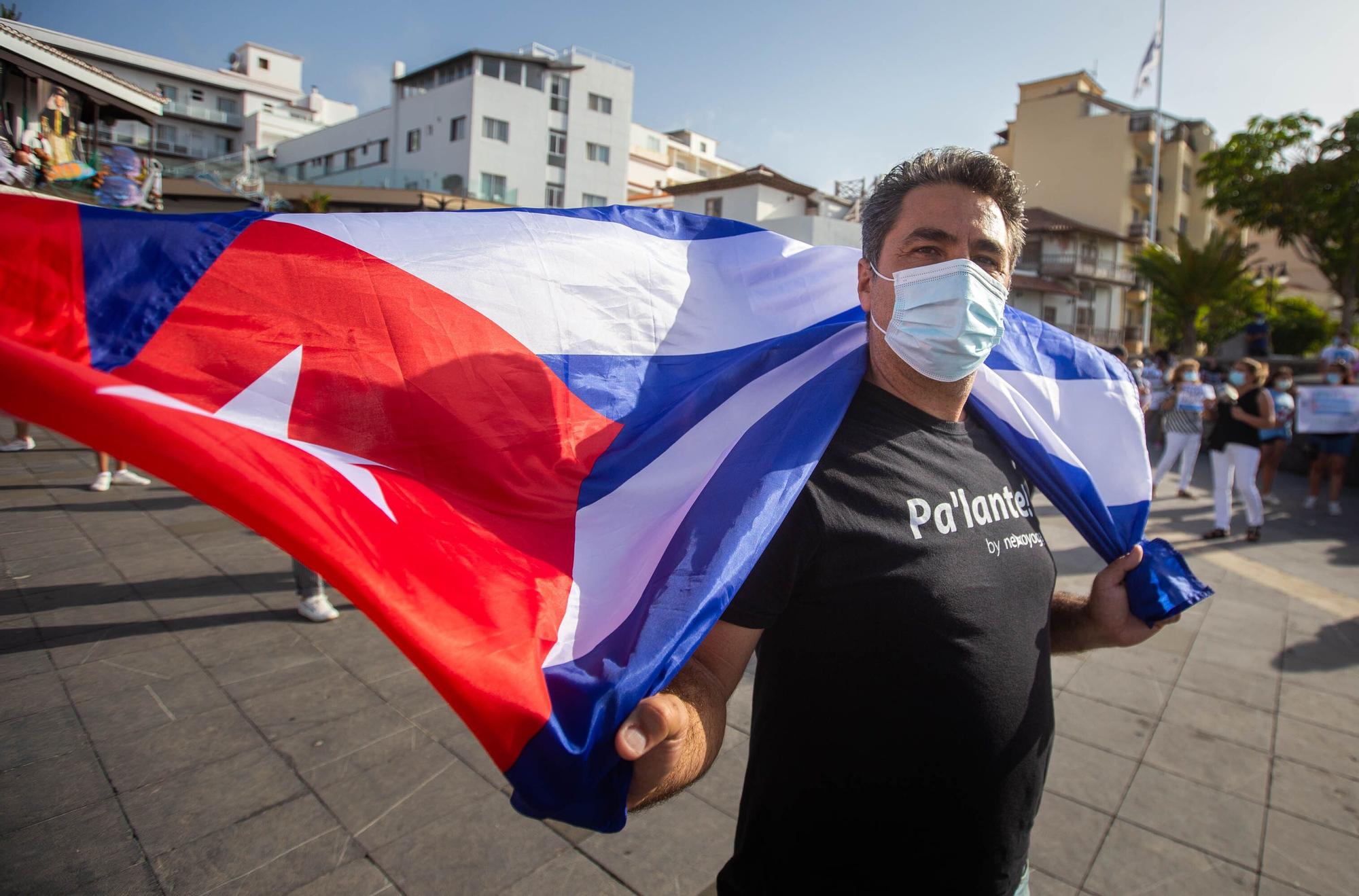 Manifestación por una Cuba libre