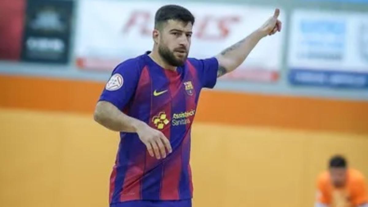 Catela volvió a vestirse de azulgrana