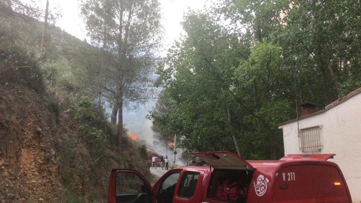 Incendio en El Genovés