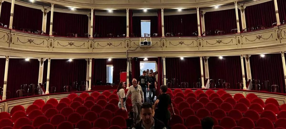 Rodaje de la película «Honeymoon» entre Villarrín y Villafáfila. | JOSE LUIS FERNÁNDEZ (ARCHIVO)