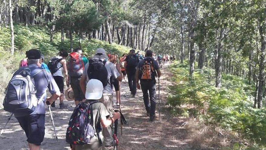 Organizan una ruta en El Chorrerón por la noche