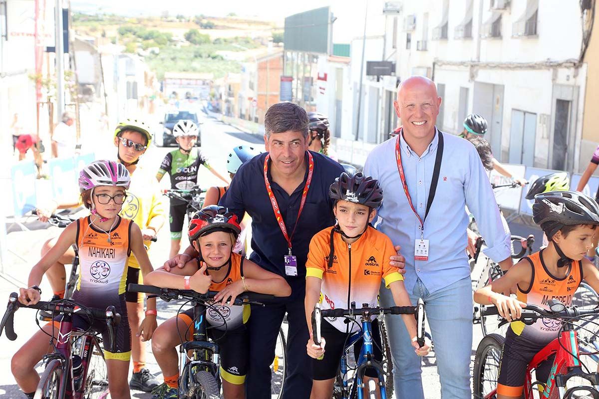 La Vuelta infantil y juvenil en Montilla.