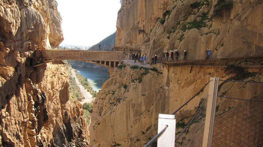 Tramo del Caminito del Rey.