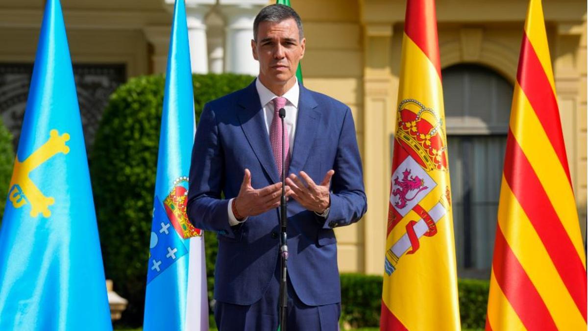 Pedro Sánchez, en la última Conferencia de Presidentes.