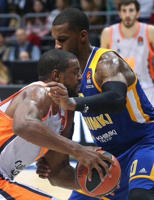 Khimki - Valencia Basket, en imágenes