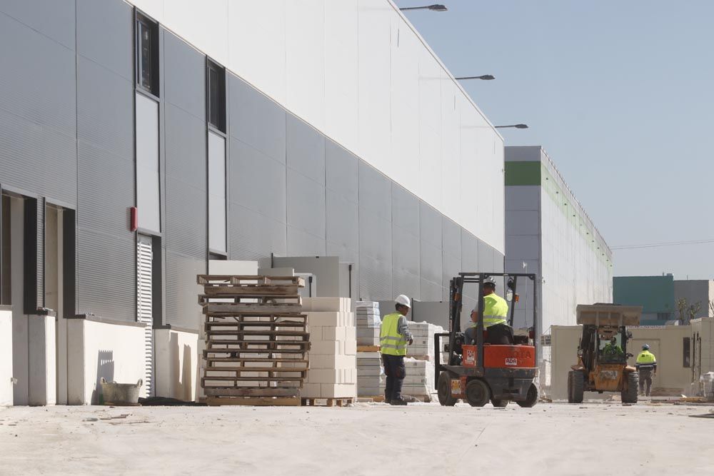 Avanzan las obras del nuevo centro comercial de la carretera de Palma