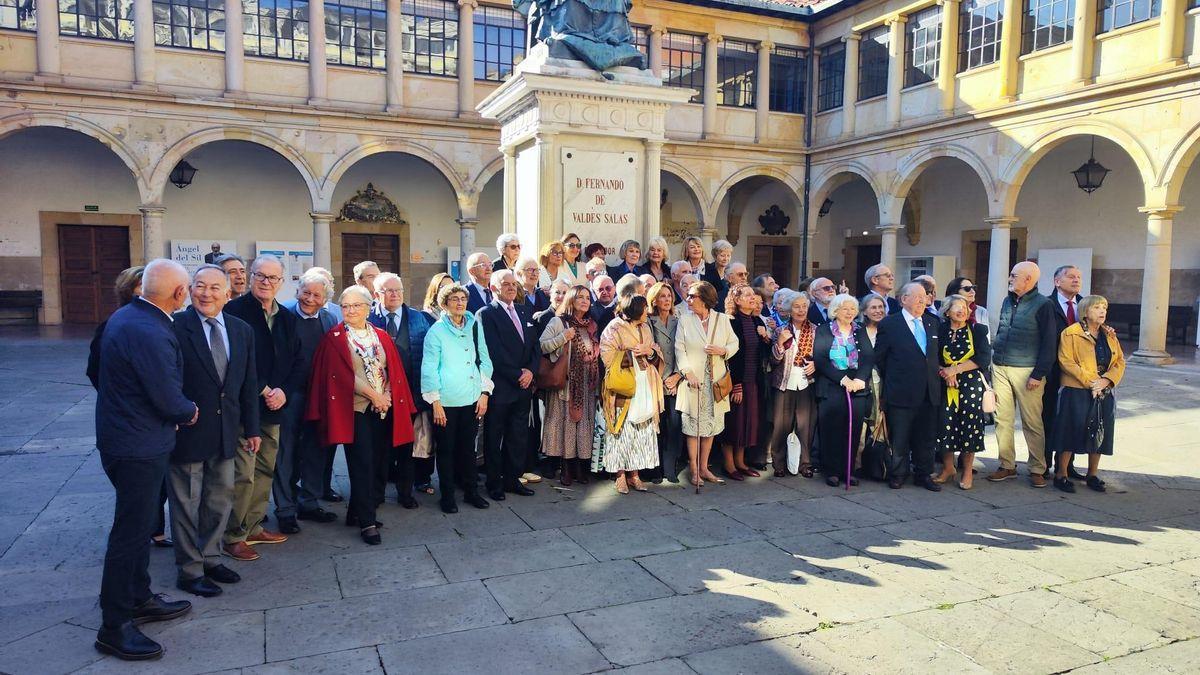 EN IMÁGENES: Encuentro de los primeros alumnos de la Facultad de Medicina de la Universidad de Oviedo