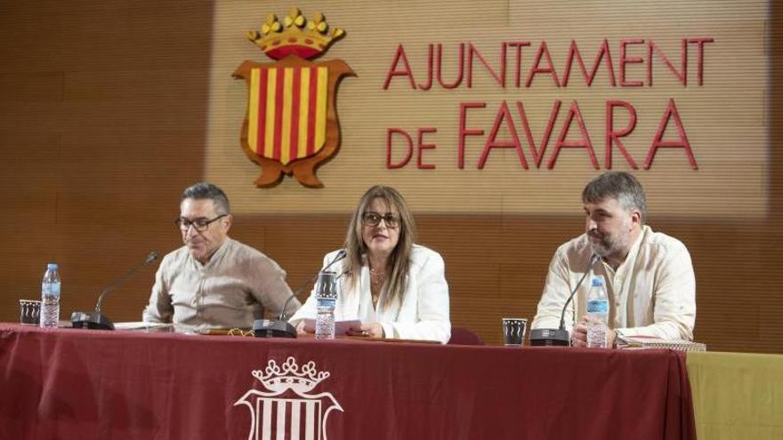 Favara celebrará un pleno seis meses y medio después pero solo para propiciar el relevo de tres ediles