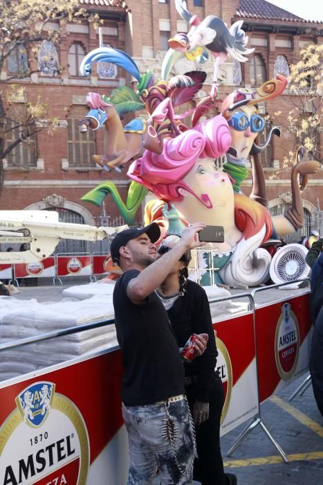 Las fallas ya están en la calle