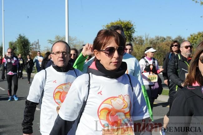 Carrera popular AFACMUR y La7TV en La Alberca: senderistas