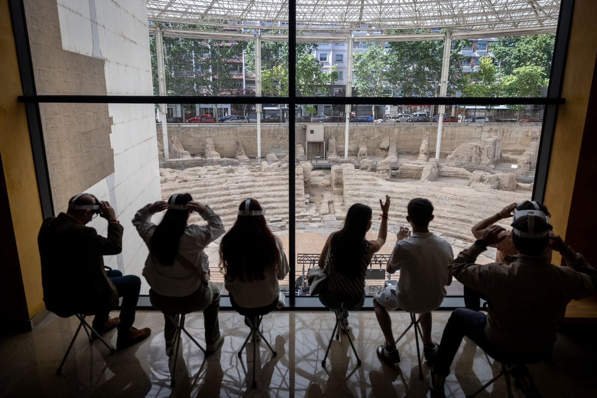 En imágenes | Zaragoza 'redescubre' sus museos con tecnología en su día Internacional