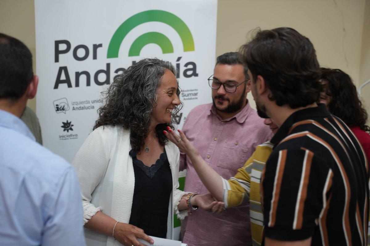 La noche electoral en la sede de Por Andalucía, en imágenes La noche electoral en la sede de Por Andalucía, en imágenes
