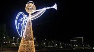Iluminación de Navidad en Martorell, en noviembre de 2023