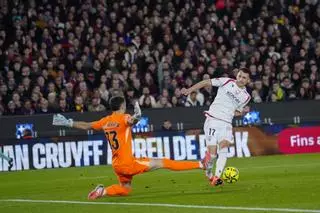 La seguridad de Joan Garcia devuelve la portería a cero al Barça