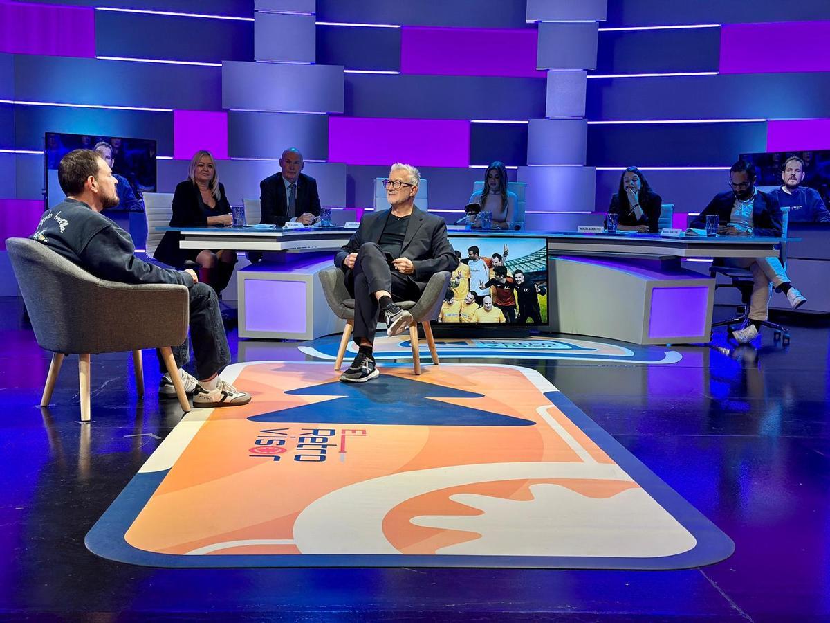 Josep Ramón Lluch, presentador de 'El Retrovisor', el programa de los sábados en À Punt.