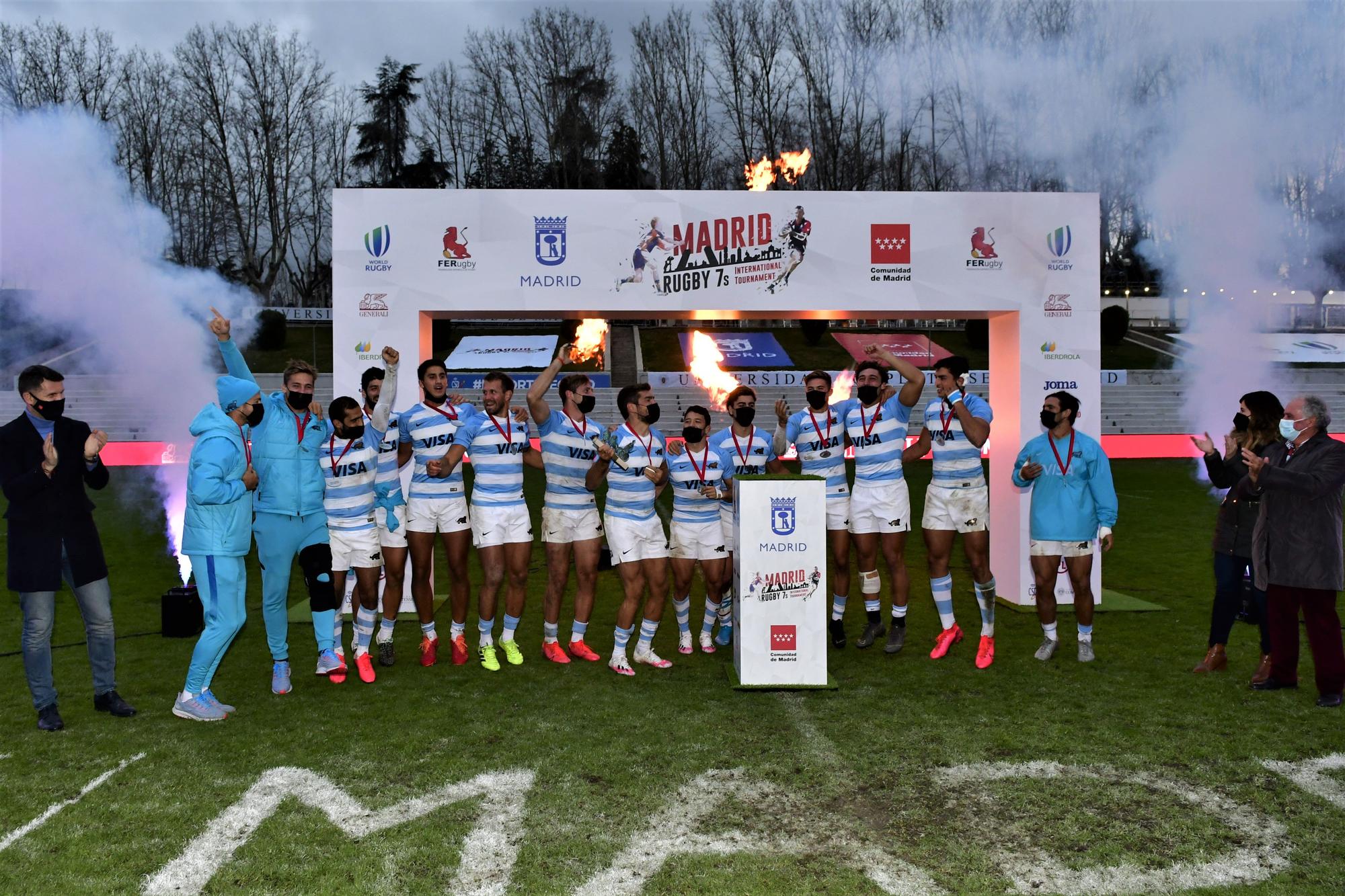 Argentina y Rusia de Rugby Seven se llevan la primera  Serie en Madrid