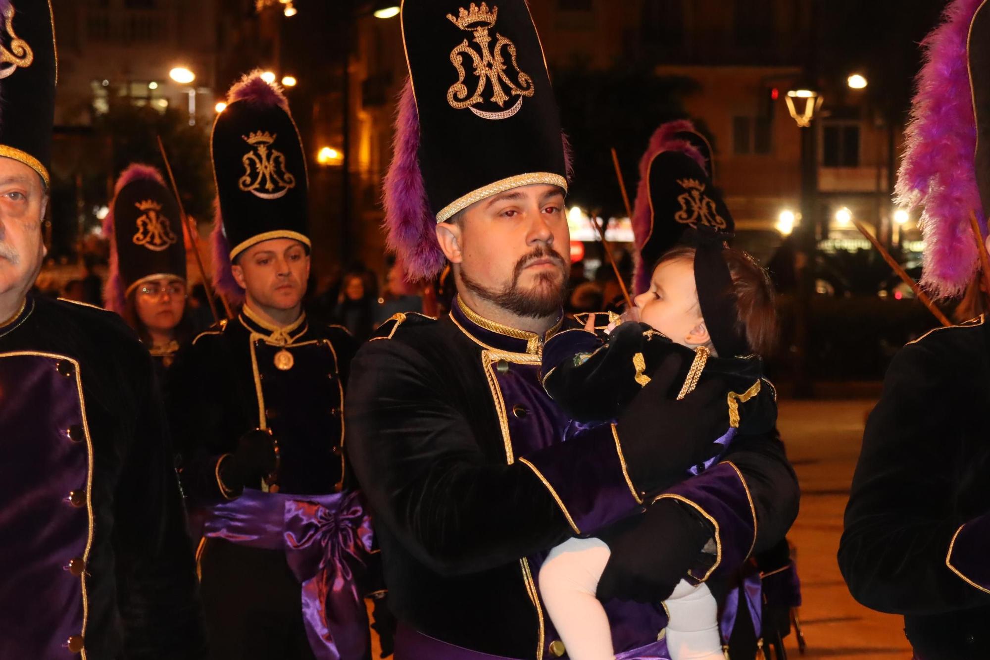 Procesión y Encuentro del Martes Santo en el Grao