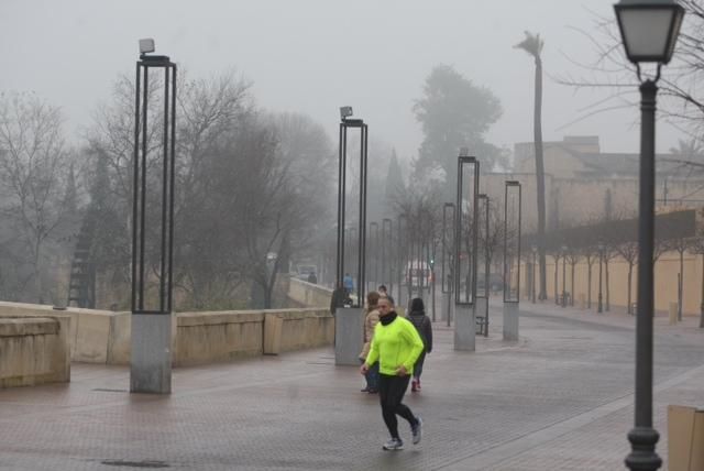 FOTOGALERÍA / Una densa niebla despierta Córdoba