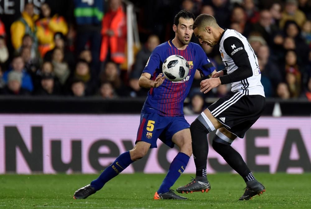 Semifinal de la Copa del Rey: Valencia - Barcelona