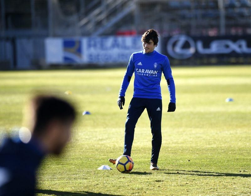 Entrenamiento del Real Zaragoza 12/11/2018