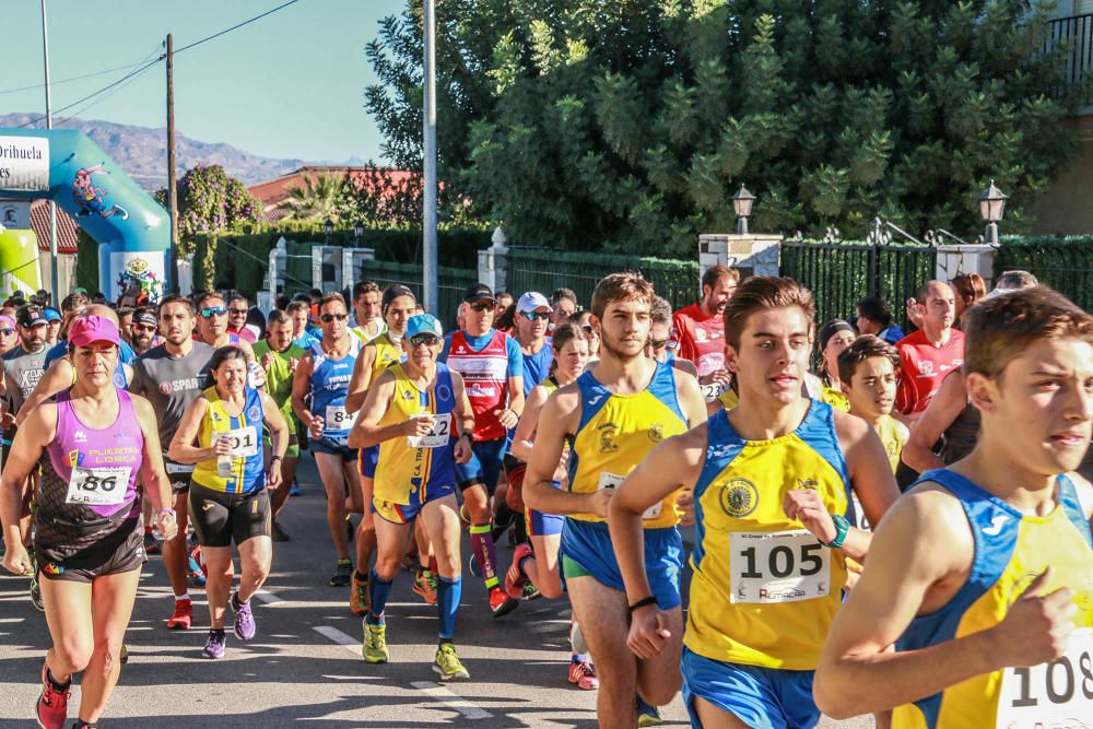 Carrera "OriMuela" y protesta de vecinos de Montep