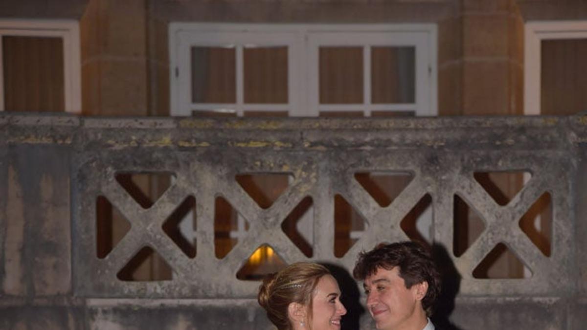 Marta Hazas y Javier Veiga se han casado en Santander