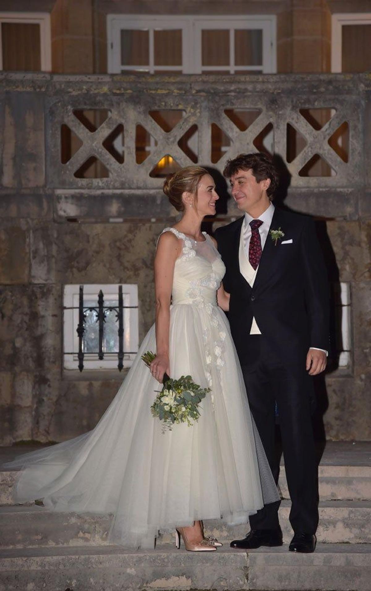 Marta Hazas y Javier Veiga se han casado en Santander