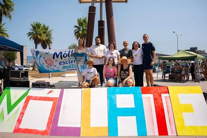 Manguerazo solidario en Bozuas para visibilizar la esclerosis múltiple