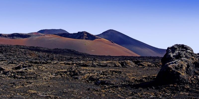 Volcanes en Lanzarote