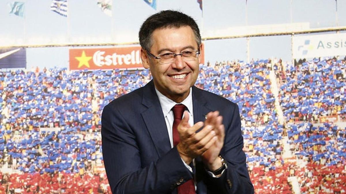 Josep Maria Bartomeu espera que la final de la Champions entre Juventus y Barça sea histórica