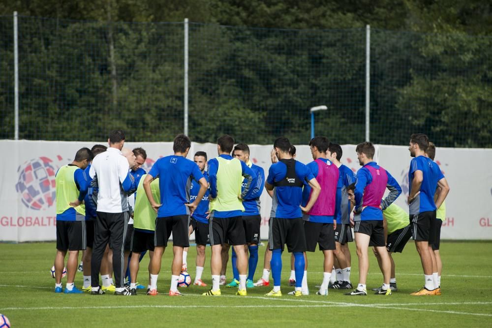 Entrenamiento del Real Oviedo