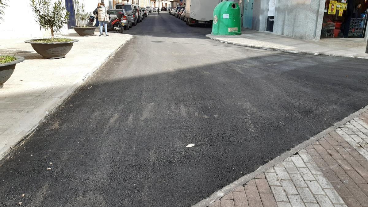 Turís reactiva las obras de pavimentación de viales