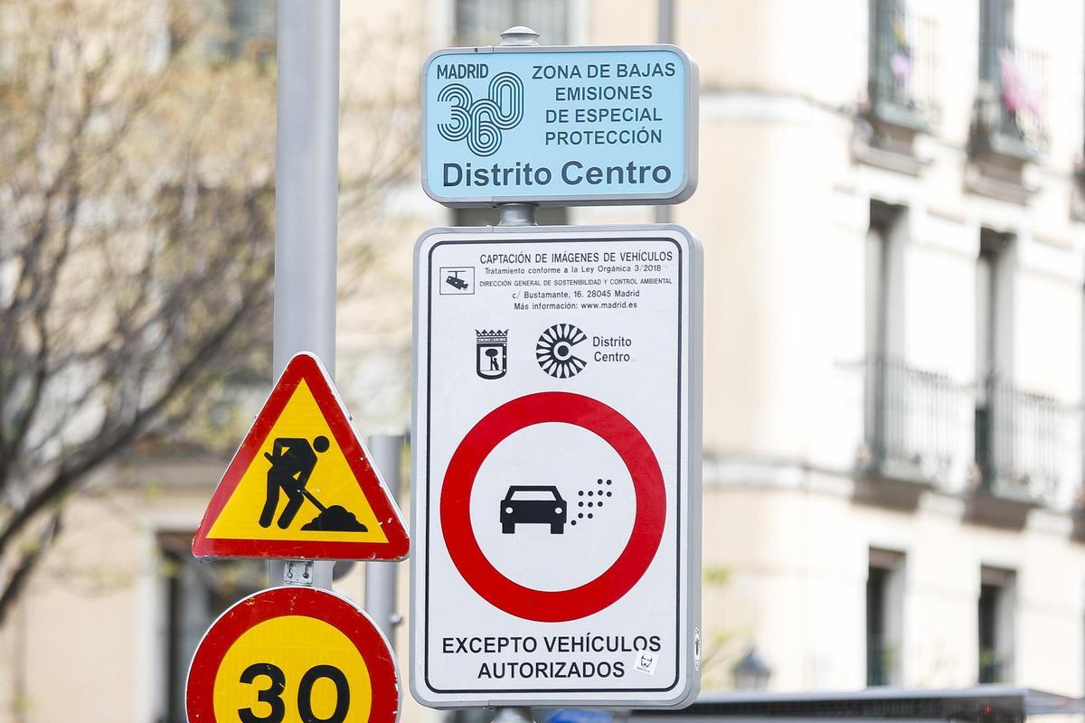 El Tribunal Supremo avala la anulación parcial de la zona de bajas emisiones de Madrid