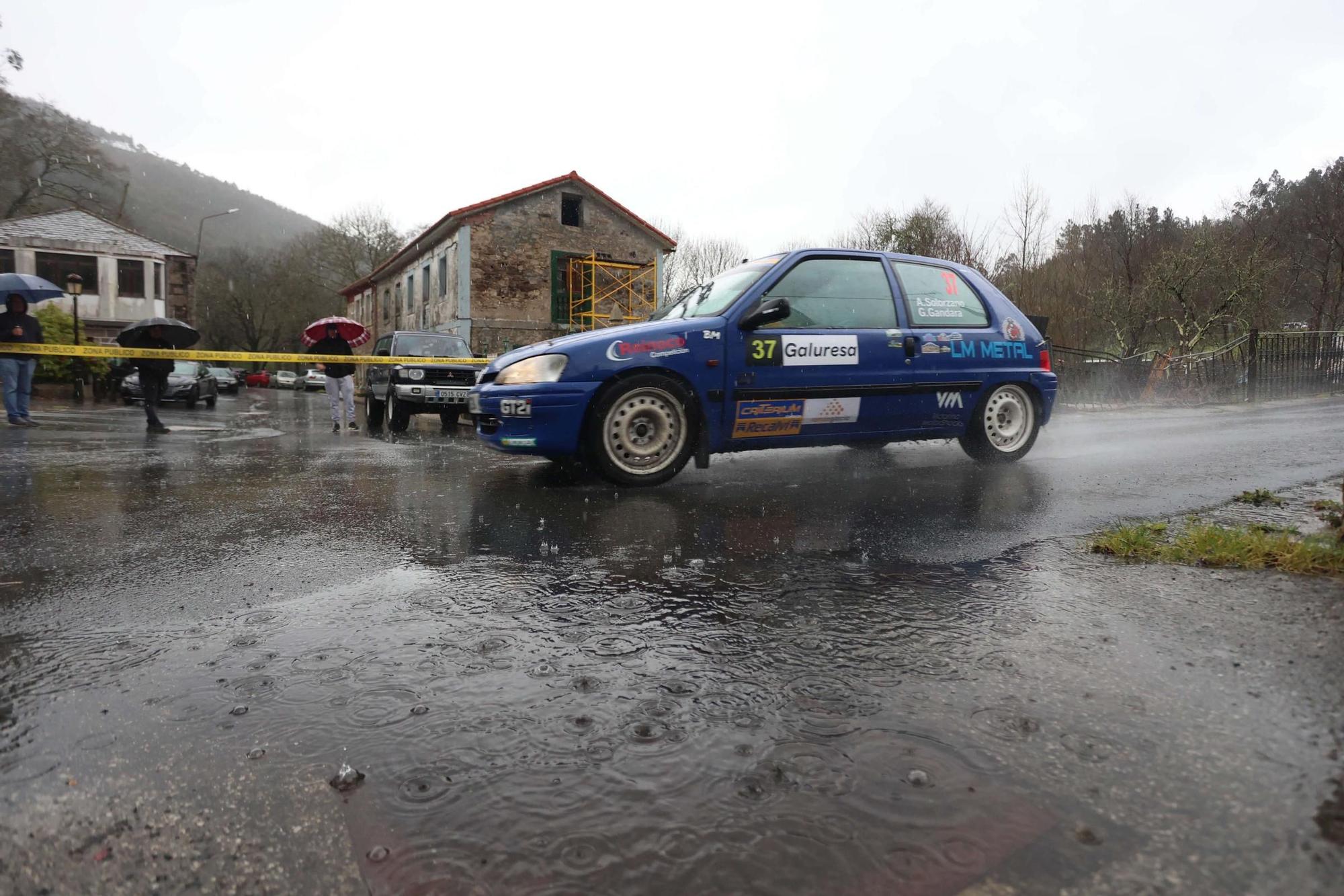 Recorrido del Rally de A Coruña 2025 por Aranga