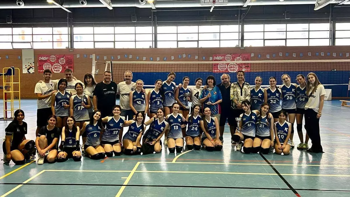 Arganzuela dedicará el pabellón polideportivo del Centro Integrado Ángel del Río a la voleibolista Leyre Román