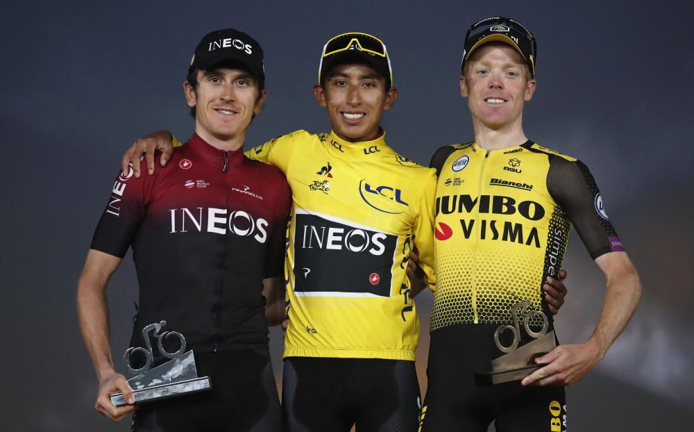 Egan Bernal, campeón del Tour de Francia