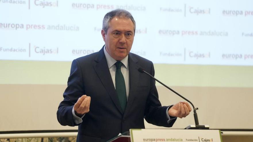 Juan Espadas interviene en el desayuno informativo de Europa Press Andalucía.